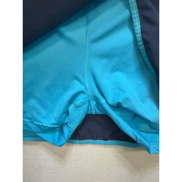 Columbia Women's Pull On Hike Tennis Skort Two Tone Stretch Size L Blue - Picture 5 of 9